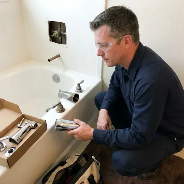 Local bathtub faucet replacement by FBL Plumbing, San Jose, CA