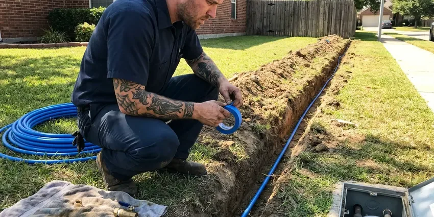 Water Line Installation in San Jose